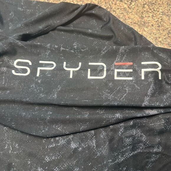Spyder swim rashguard shirt men’s S new with tags black grey - Picture 5 of 11